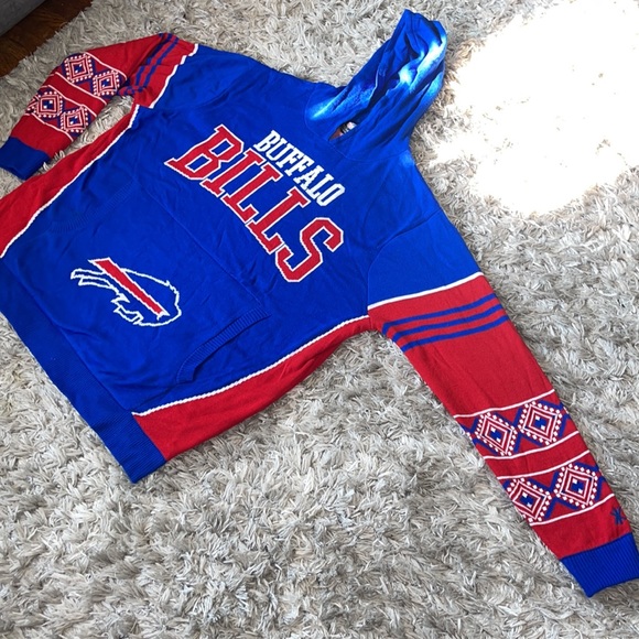 Exclusive Buffalo Bills Sweater Hoodie - Picture 3 of 7